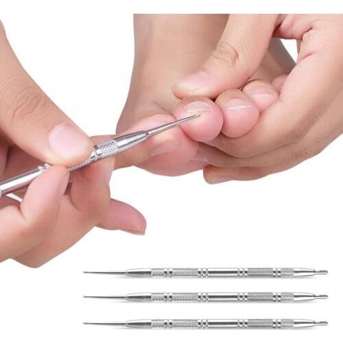 Stainless Steel Cuticle Remover Nail Paronychia Onyxis Corrector Manicure Tool