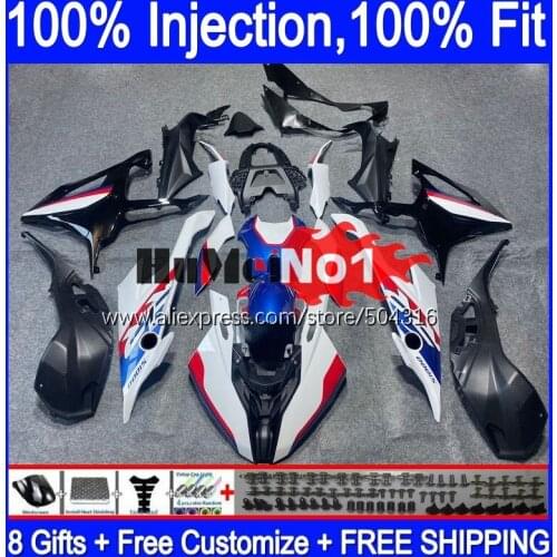 Injection Kit For BMW S1000 RR S 1000 RR CC 2019 2020 2021 129MC.21 S 1000RR S1000-RR S1000RR 19 20 21 OEM Fairings factory blue