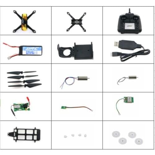JJRC H55 JXD528 RC Drone Quadcopter spare parts body shell blades motor receiver board GPS module etc