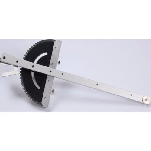 Brass/Aluminum Handle Woodworking DIY Tools Miter Gauge for Table Saw/Router Table