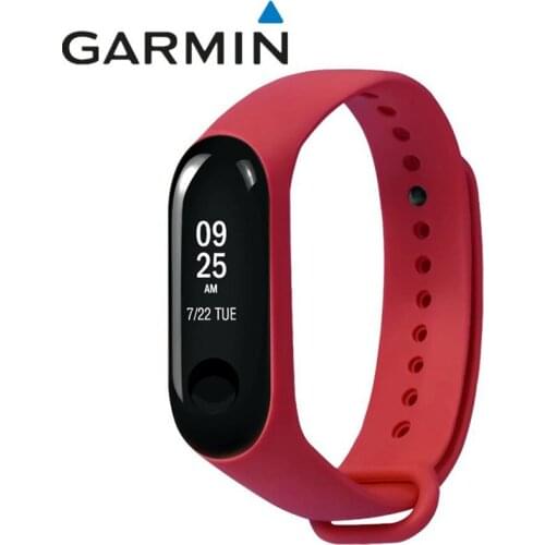 New Red Sports bracelet with replacement belt For Xiaomi 3 / 4 sports bracelet belt Mi Band 3 / 4 silicone strap accessories