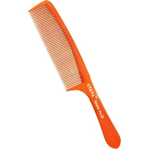 Professional Bakelite Hair Cutting Comb ANNA Antistatic Hairdressing Comb In 1 Piece For Barber Antiheat Comb In Bakelite PRO-08