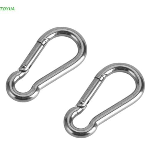 Adjustable Home Hammock Chain With Two Carabiners Garden Stainless Steel Indoor Outdoor Safety Hanging Chair Portable 1XCC