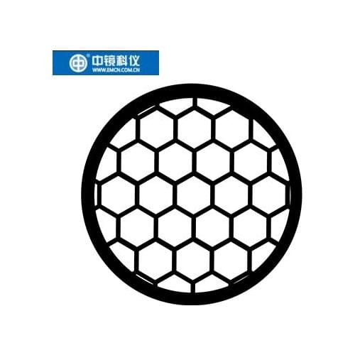 50 to 230 Mesh Round Hole Copper Mesh (without Carbon Film) TEM Carrier Mesh for Transmission Electron Microscope