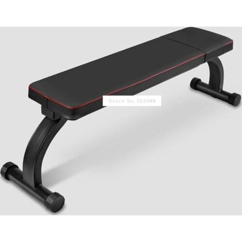 Foldable Dumbbell Bench Sit Up Abdominal Bench PU leather Steel Frame Ab Exercise Weightlifting Training Arm Muscle Fitness Tool
