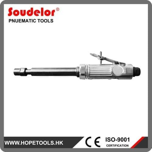UI-3106 Pneumatic Hand Grinder Tools Straight 1/4 Inch Extended Air Die Grinder with 6mm Collet