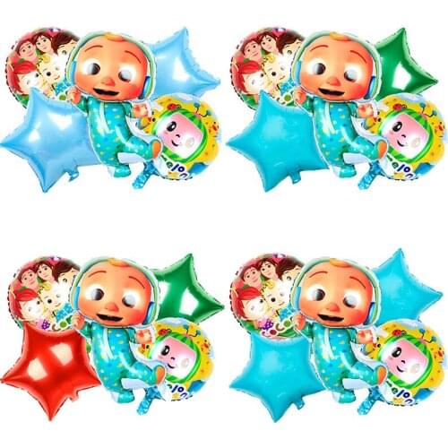 Cocomelon Theme Kid Birthday Party Supplies Birthday Party Decorations Supplies Party Balloon Set