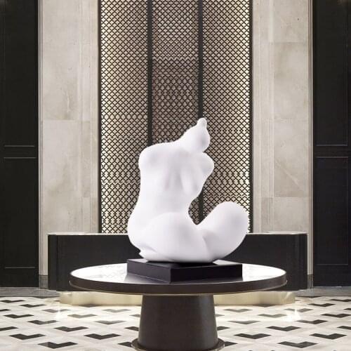 Home Decor Ornaments Modern Simplicity European Style Statue Of womens Rights Sculpture Resin Home Decoration Accessories Gift