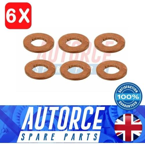 6X MERCEDES A CLASS C CLASS E CLASS S CLASS FOR FUEL INJECTOR SHIM TO 6010171360