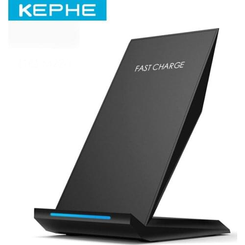 KEPHE 10W QI Wireless Charger Quick Charge 3.0 Fast Charging for iPhone 8 11 10 X Samsung S20 S6 S7 S8 2-Coils 5V/2A & 9V/1.67A