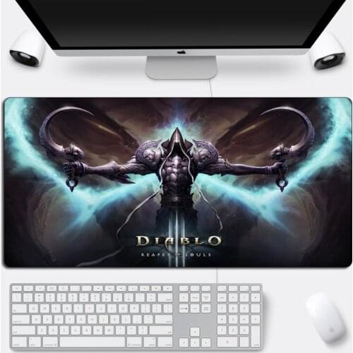 DIABLO Ⅲ Durable Gaming Mouse pad Otaku Large MousePad Gamer Large 60x30cm Fashion Locking Edge Washable Computer Mat