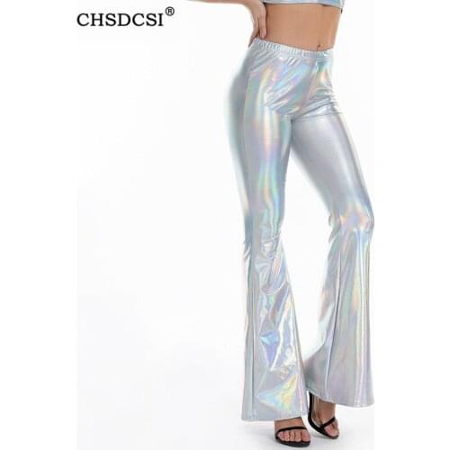 CHSDCSI Women's Flared Trousers