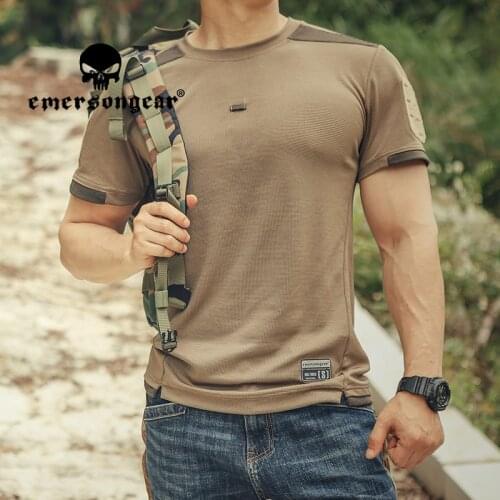 EMERSONGEAR Blue Label Tactical UMP Frogmen Sports T-Shirt Lightweight Quick Dry Running Long Sleeve Shooting Outdoor Shirts