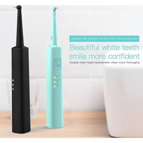 Ultrasonic Oral Irrigator Portable Electric Sonic Dental Scaler Teeth Whitening Cleaning Device IPX6 Waterproof Calculus Remover