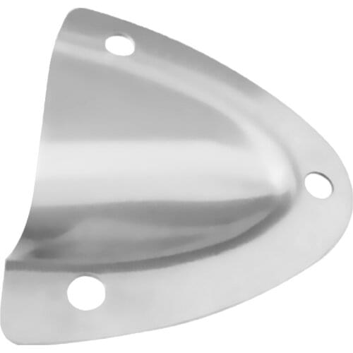 Stainless Steel Clam Shell Vent Boat Accessory Surface Cable Vent Cover