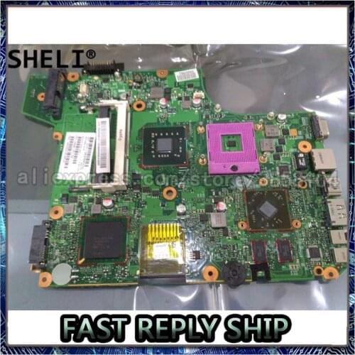 SHELI For TOSHIBA L510 L535 Motherboard V000175150 6050A2303101-MB-A02 PM45