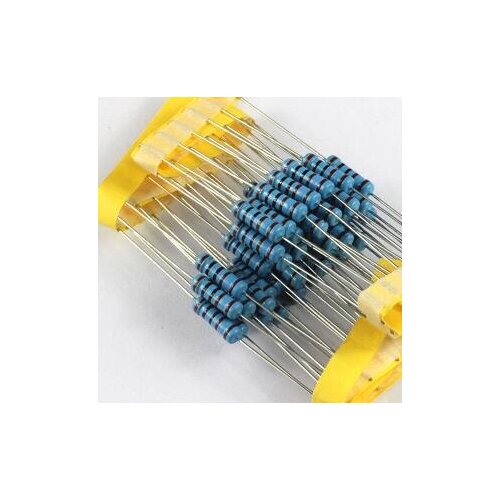 MF 1W 1% On Tape 0.1-0.91R 1R-10M Metal Film Resistor x 1000PCS
