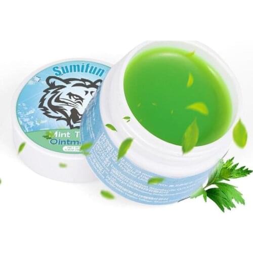 Mint Tiger Ointment Cooling Balm for anti-Mosquito Essential Oil Anti Itching Prevent Mosquito Bites Relieve Cold Headache