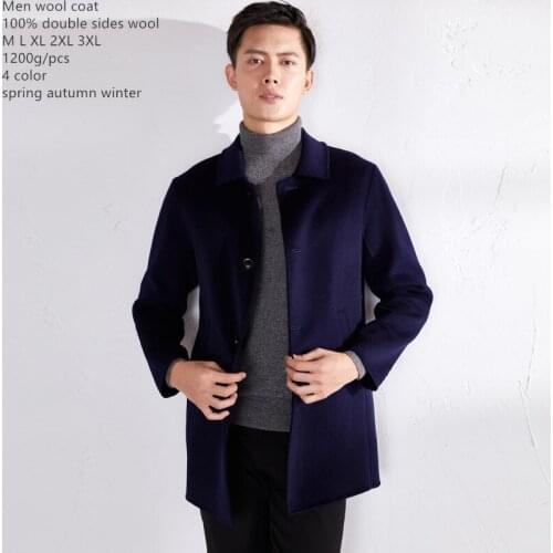 Naizaiga Mens Wool Coats