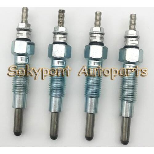 New Glow Plug valve for Kubota V1200 V1100 Engine 4 pcs