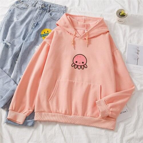 Autumn Coat Hoodies for Women Cotton Sweatshirt Fashion Hoodie Oversized Pink Clothing Top Winter Clothes Women Plus Size Jacket