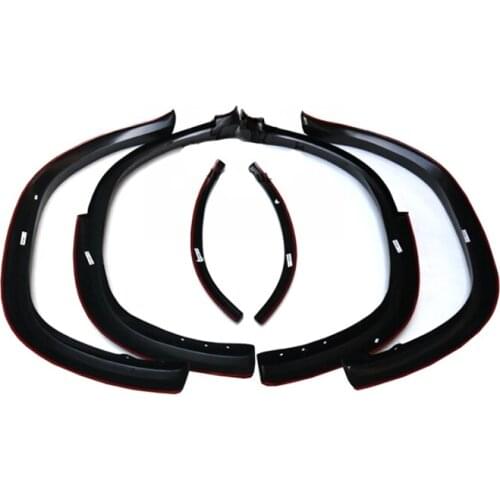 Fit for Fortuner 2016 wheel arch Fender Flares For SW4 2015 Fortuner Accessories ABS Slim Fender Flares