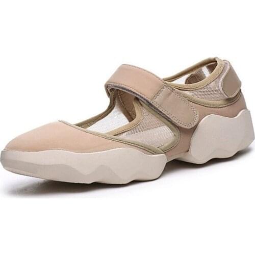 QWEDF Mesh casual womens flat sandals Stylish and comfortable non-slip beach sandals breathable mesh womens shoes 35-40 YC-63