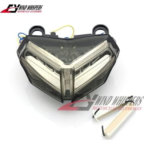 Motorcycle LED Integrate Tail Brake Light Taillight with Turn lights For Ducati 848 EVO 1098 1198S