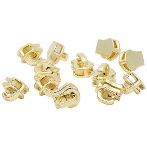 01 Sewing supplies Polishing No.5 Zipper for Environmental Protection Metal Zipper Head of Clothing Luggage