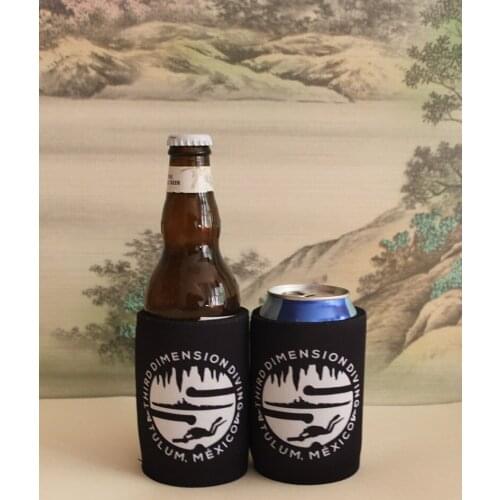 150pcs/lot Custom Logo Neoprene Stubby Holders Insulated Can Cover Picnic Bag Wedding Gift Picnic Can Cooler Bag Custom Coolers