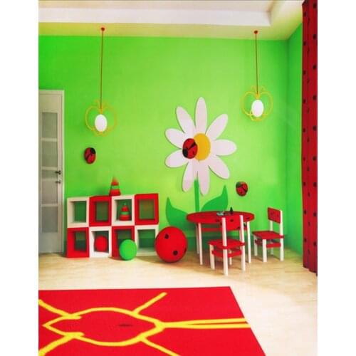 5x7ft Living Room Flowers Photography Backdrops Photo Props Studio Background