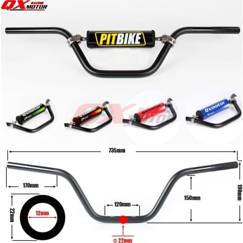 7075 Aluminum Alloy MX 7/8" 22mm Handle Bar Stiffener For Dirt Pit Bike ATV Quad Motocross Enduro Motorcycle CRF KLX TTR MINI