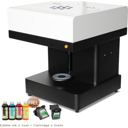 Automatic Coffee Printer One Cup Selfie Latte inkjet Printing Machine for Cappuccino Biscuits Chocolate Latte Cake Art Food