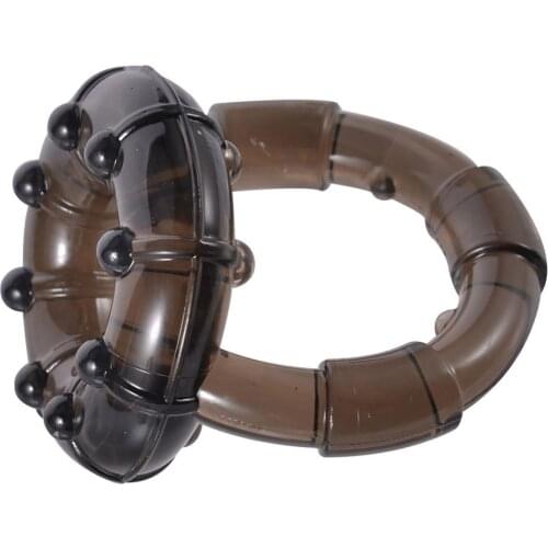 Elastic Cock Ring Prolonged Intercourse Sex Toy for Men