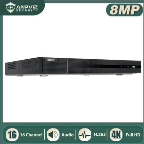 Hikvision OEM 4K 16 CHN HK Series POE NVR ONVIF Compliant Support Up To 12TB HDD USB Backup H.265 NVR216MH-P16