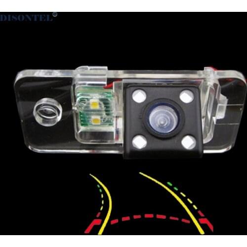 Intelligent Dynamic Trajectory Tracks Rear View Camera For Audi A3 S3 8P/A4 B5 S4 B6 B7 8E 8H/A6 C6 S6 RS6/Q7 SQ7 4L/S5 A6L A8