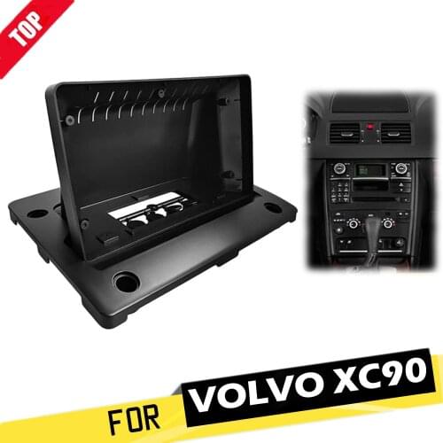 LONGSHI 9 Inch Car Fascia For VOLVO XC90 2004-2013 Fascias Audio Fitting Adaptor Canbus Box Panel Frame Kits DVD Frame Dashboard