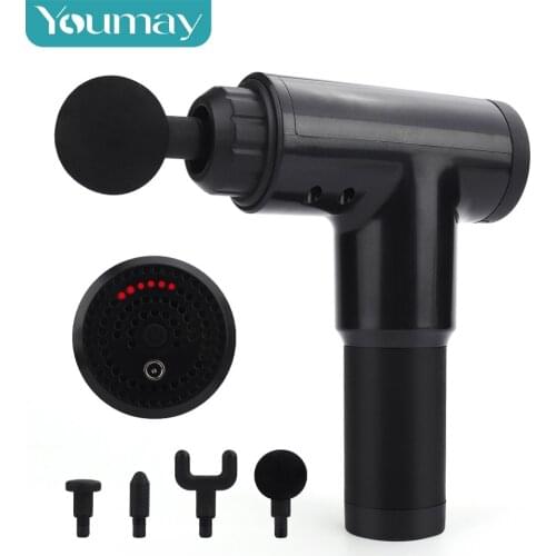 Youmay Massage Gun Deep Muscle Relaxation Fitness Percussion Electric Body Back Massager Pain Relief Fascia Gun Slimming Shaping