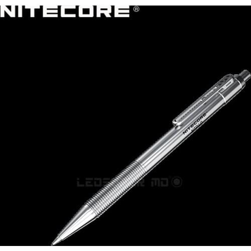 German Techniques NITECORE NTP40 Titanium Alloy Mechanical Pencil with the Best Writing Experience