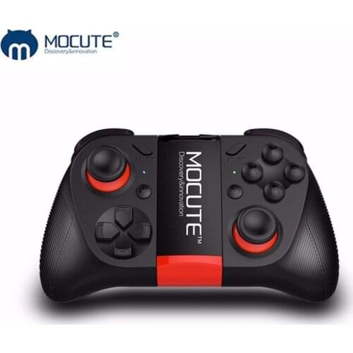 MOCUTE 050 VR Game Pad Android Joystick Bluetooth Controller Selfie Remote Control Shutter Gamepad for PC Smart Phone + Holder