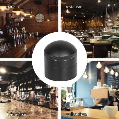 Newest 58/53/51mm coffee dispenser coffee leveler tool manual coffee leveler metal powder dispensing needle for coffee shop bar