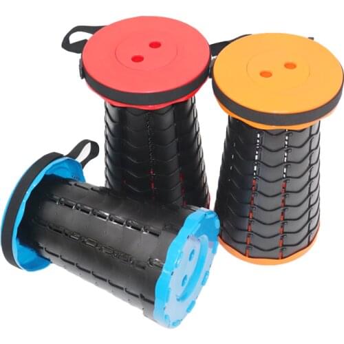 The Latest Telescopic Stool Folding Chiar Leisure Folding Chair Camping Stool Folding Chair Fishing Beaching Camping Home