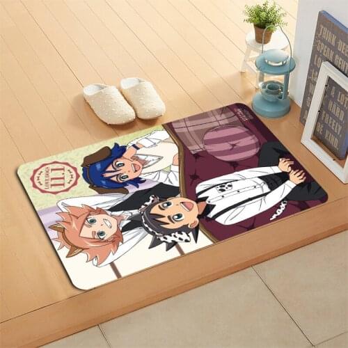 New Arrival Inazuma Eleven Anime Doormat Home Mat Machine Made Anti Slip Carpet Living Room/Hallway Bath Mat Christmas Gift