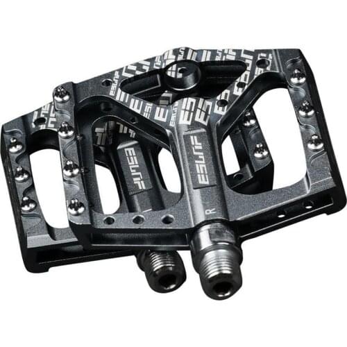 One Pair Mountain Bike Pedals Aluminum Antiskid Durable Bicycle Pedal CNC Quick-release Pedals Suitable For Long-term Riding
