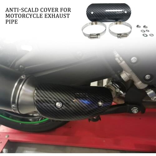 Universal Motorcycle AR SC Exhaust Pipe Protection Protector Yoshimura AK Muffler Guard Anti-scalding Cover Heat Shield Cover