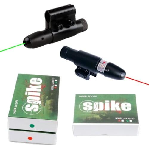 Universal Green/red Laser Sight Fit For 11mm 20mm Rail Hunting Airsoft Air Guns Tactical Rifle Without Battery
