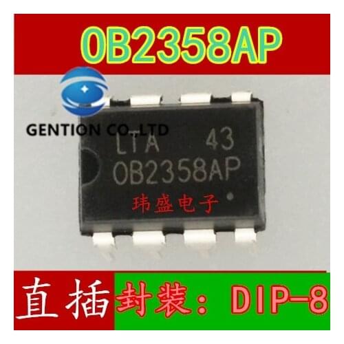 10PCS OB2358AP DIP-8 management chip OB2358 quality assurance in stock 100% new and original