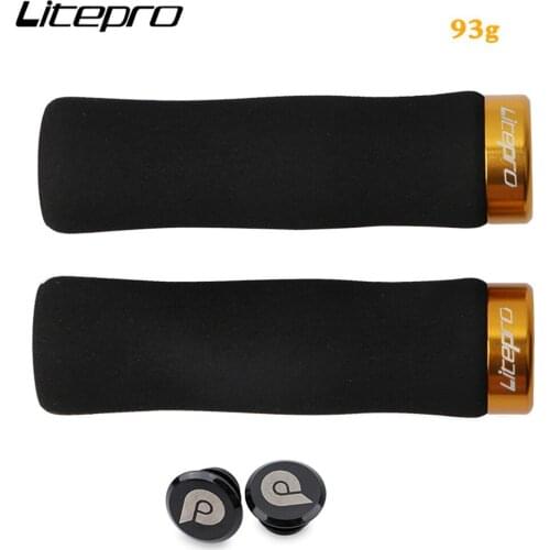 1 Pair Handlebar Grips 2pcs Accessory Anti-Slip Bike Grips Screw Sponge