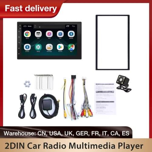 Android 8.1 2 Din Car Radio Bluetooth Mp5 Player Car Multimedia Player 2din Autoradio Support Rear View Camera