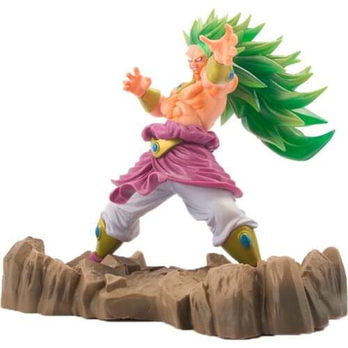 Dragon Ball Dragon Z Anime Figure Action BAL Super Saiyan Broly 16CM Figma ABS Statue Battle Model Toys For Children Gift Doll